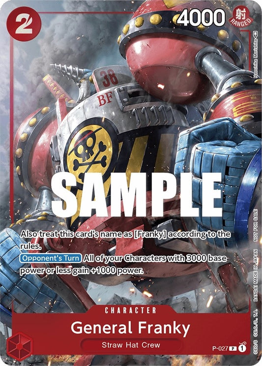 Image for General Franky (Event Pack Vol. 2) - One Piece Card Game