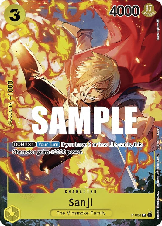 Image for Sanji (Event Pack Vol. 2) - One Piece Card Game