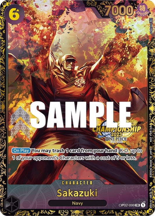 Image for Sakazuki (Championship 2023) - One Piece Card Game