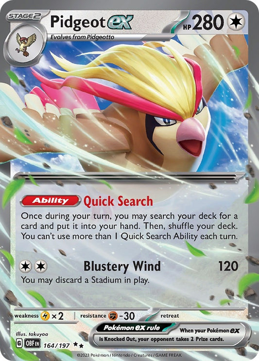 Image for Pidgeot ex - Pokemon