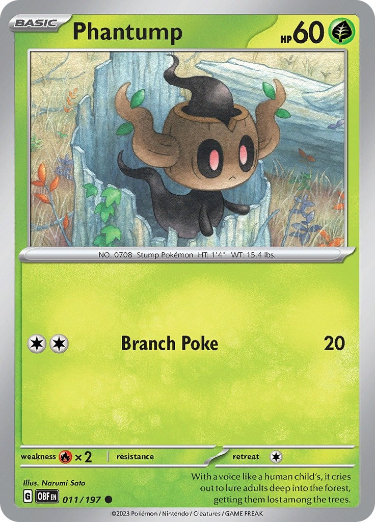 Image for Phantump - Pokemon