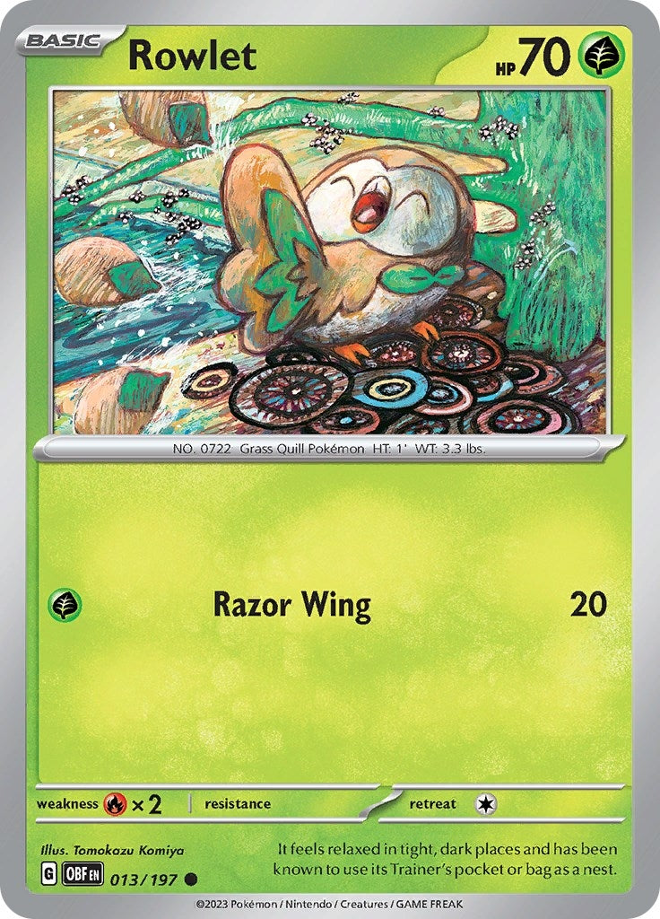 Image for Rowlet - Pokemon