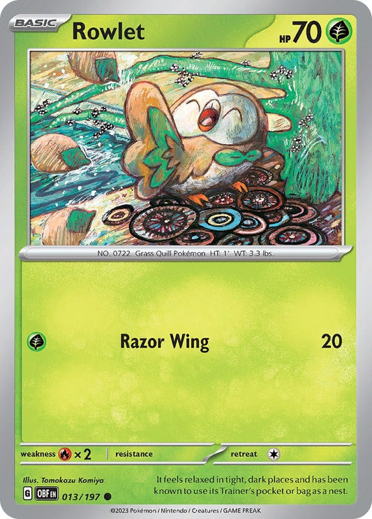 Image for Rowlet - Pokemon