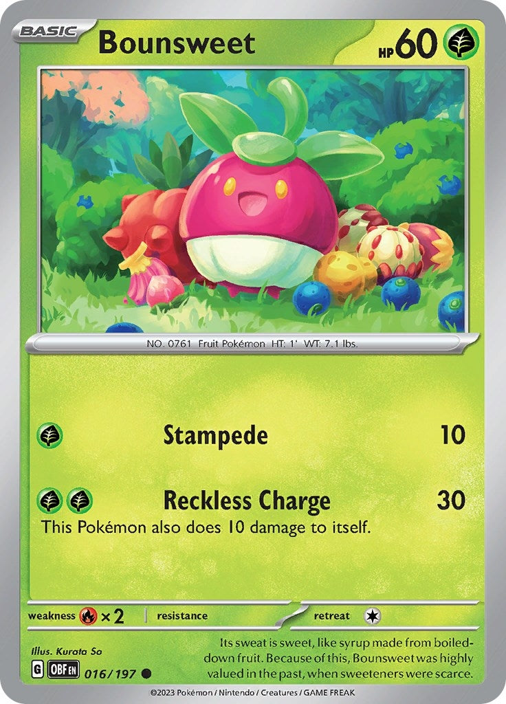 Image for Bounsweet - Pokemon