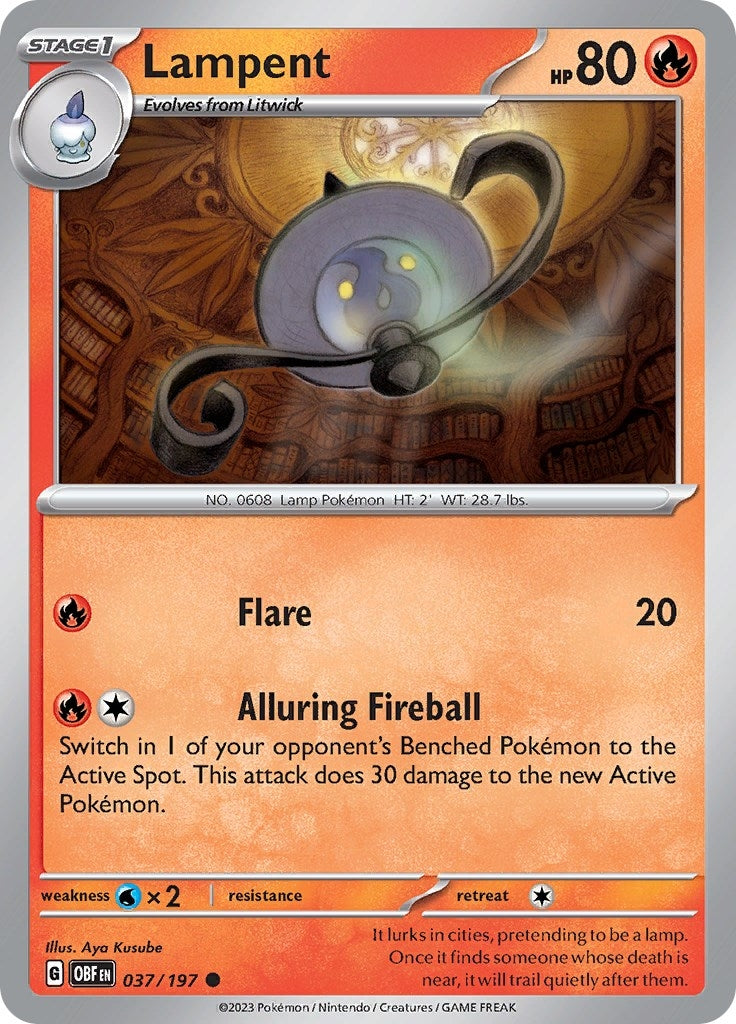 Image for Lampent - Pokemon