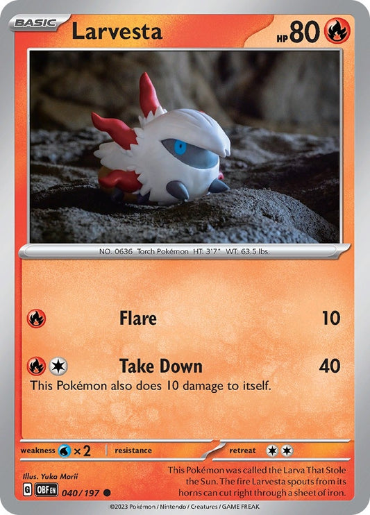 Image for Larvesta - Pokemon
