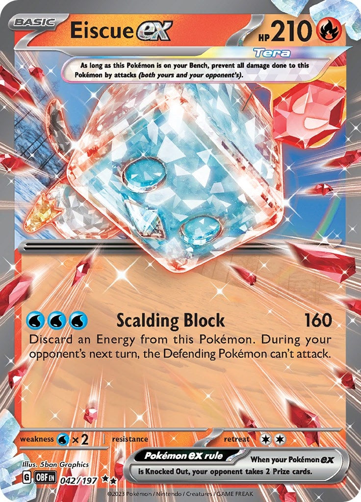 Image for Eiscue ex - Pokemon