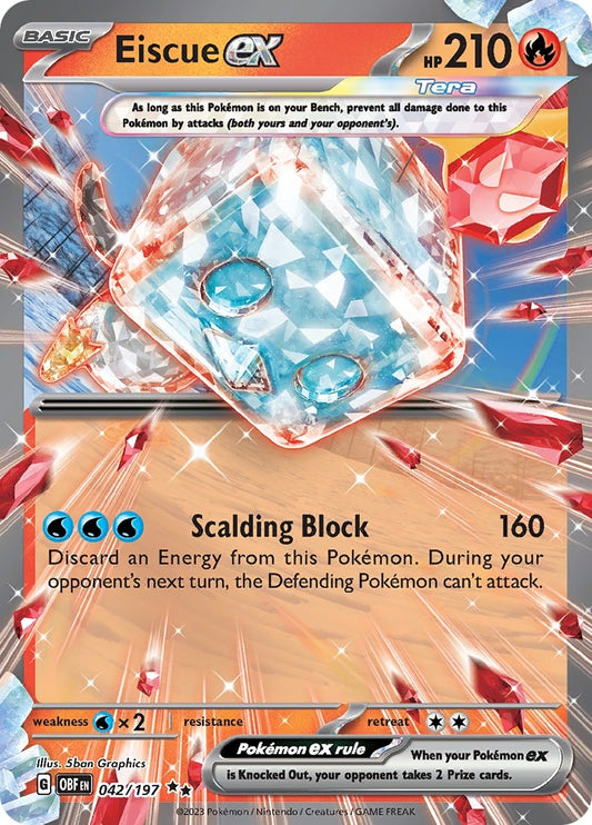 Image for Eiscue ex - Pokemon