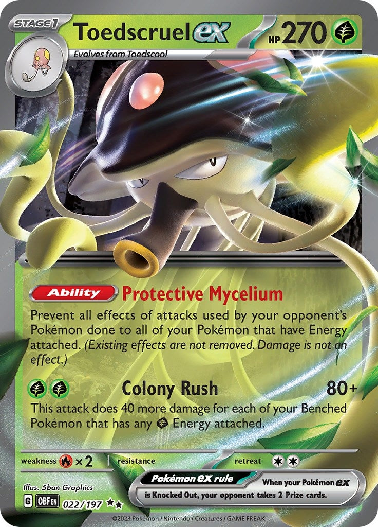 Image for Toedscruel ex - Pokemon
