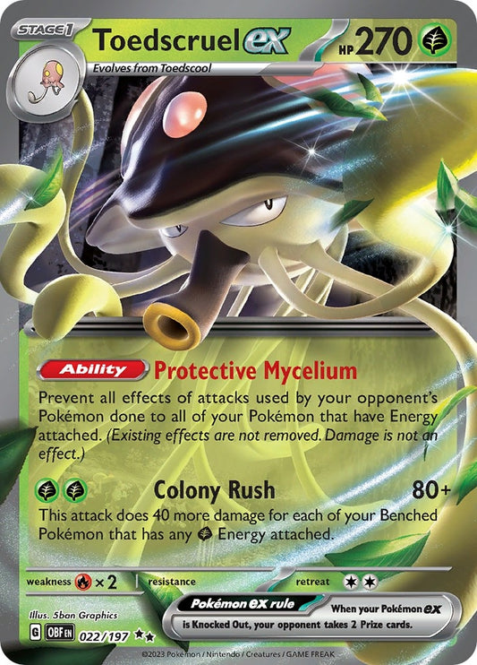 Image for Toedscruel ex - Pokemon