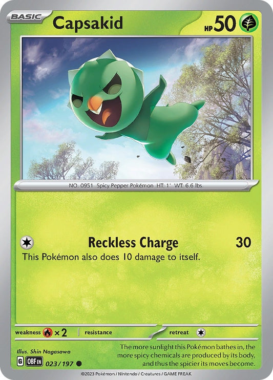 Image for Capsakid - Pokemon