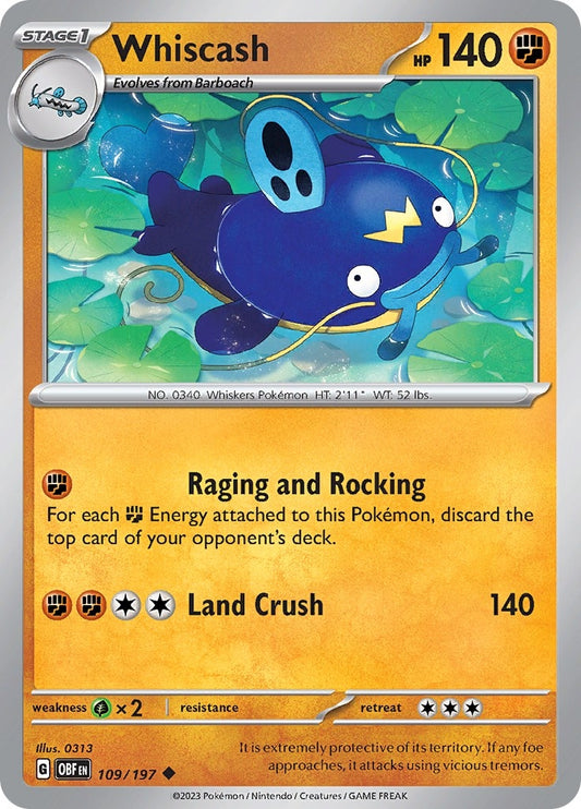 Image for Whiscash - Pokemon