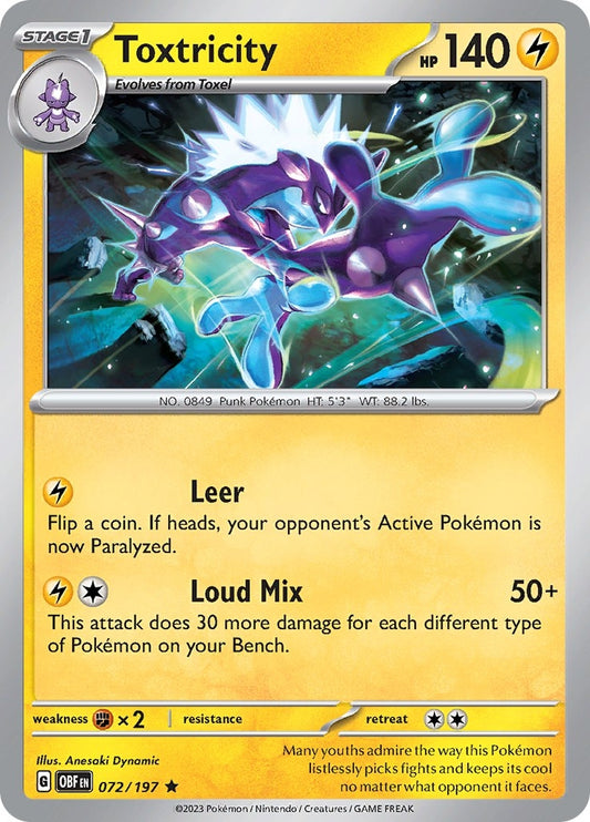 Image for Toxtricity - Pokemon