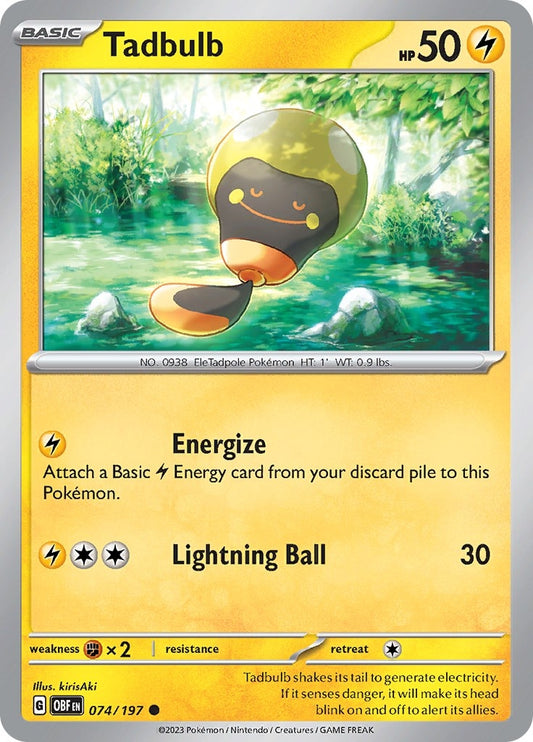 Image for Tadbulb 074/197 - Pokemon