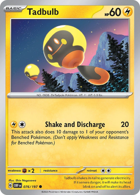 Image for Tadbulb 076/197 - Pokemon