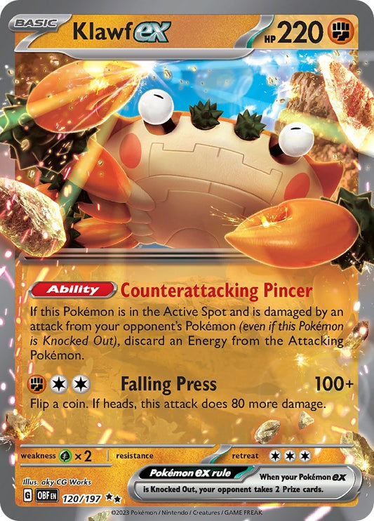 Image for Klawf ex - Pokemon