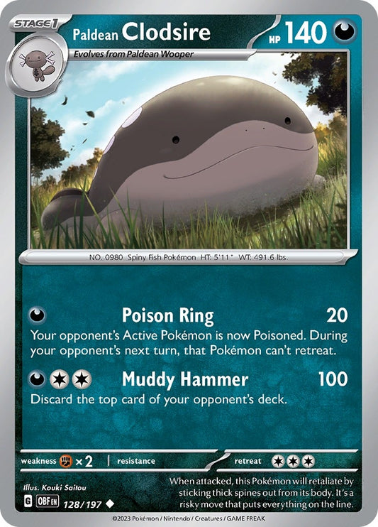 Image for Paldean Clodsire - Pokemon