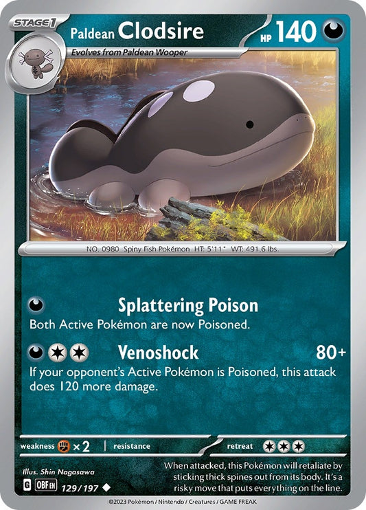 Image for Paldean Clodsire - Pokemon