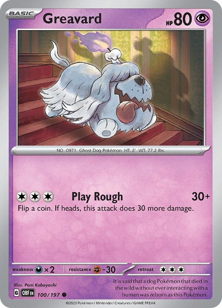 Image for Greavard - Pokemon