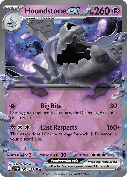 Image for Houndstone ex - Pokemon