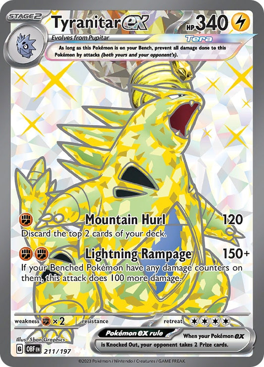Image for Tyranitar ex - Pokemon