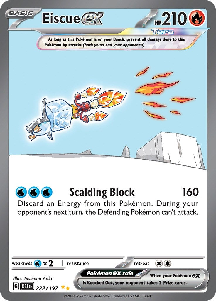 Image for Eiscue ex - Pokemon