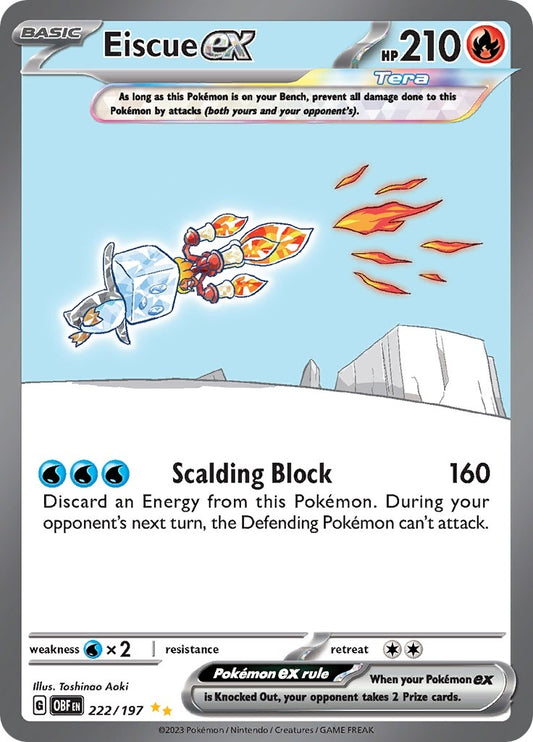 Image for Eiscue ex - Pokemon
