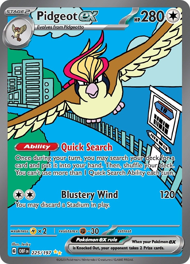Image for Pidgeot ex - Pokemon