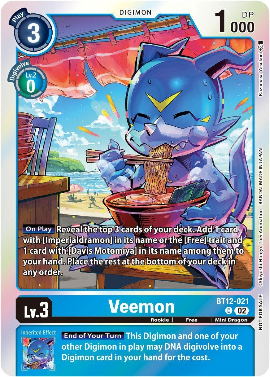Image for Veemon (Gen Con 2023) - Digimon Card Game