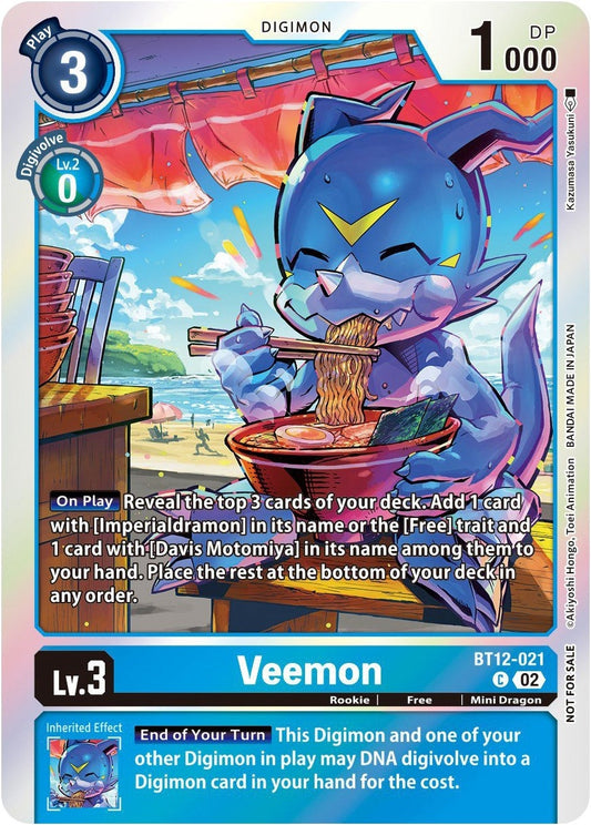 Image for Veemon (Gen Con 2023) - Digimon Card Game