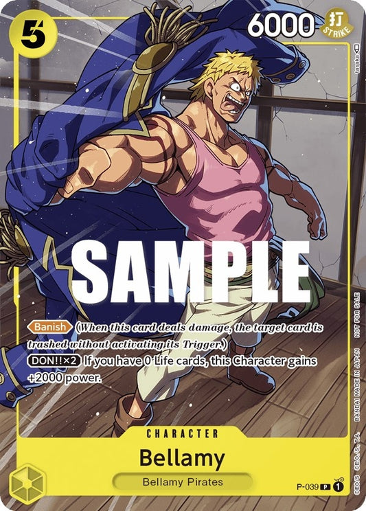 Image for Bellamy (Pirates Party Vol. 4) - One Piece Card Game