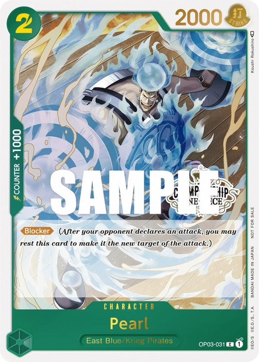 Image for Pearl (Store Championship Participation Pack Vol. 2) - One Piece Card Game