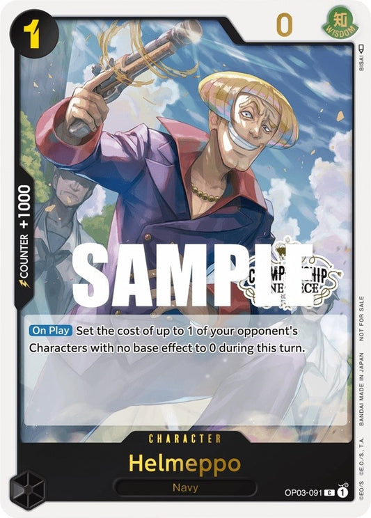 Image for Helmeppo (Store Championship Participation Pack Vol. 2) - One Piece Card Game