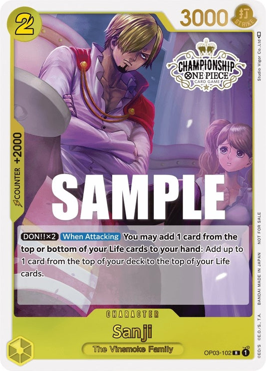 Image for Sanji (Store Championship Participation Pack Vol. 2) - One Piece Card Game