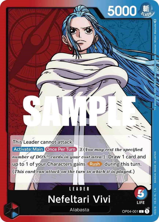 Image for Nefeltari Vivi (001) - One Piece Card Game