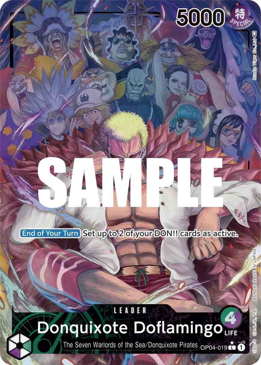 Image for Donquixote Doflamingo (019) (Alternate Art) - One Piece Card Game