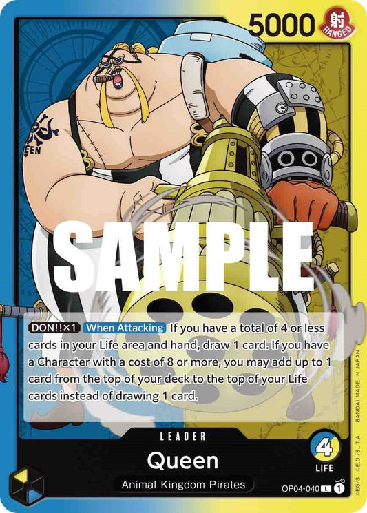 Image for Queen (040) - One Piece Card Game