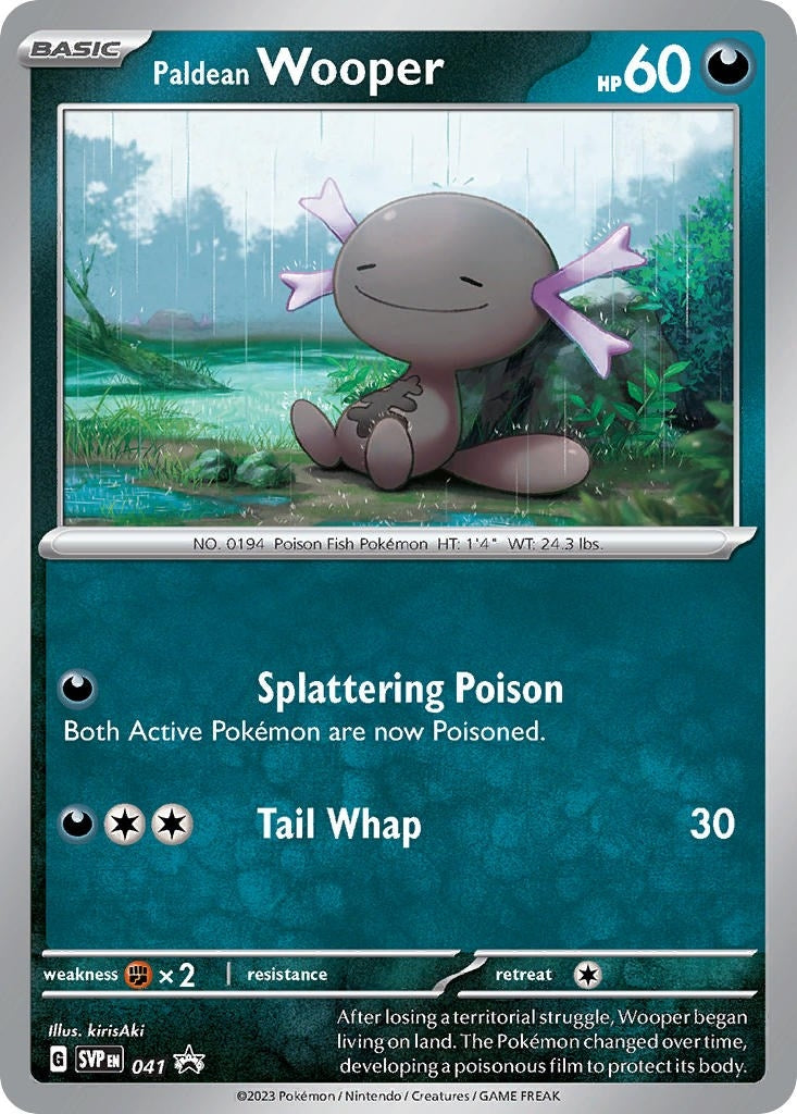 Image for Paldean Wooper - 041 - Pokemon