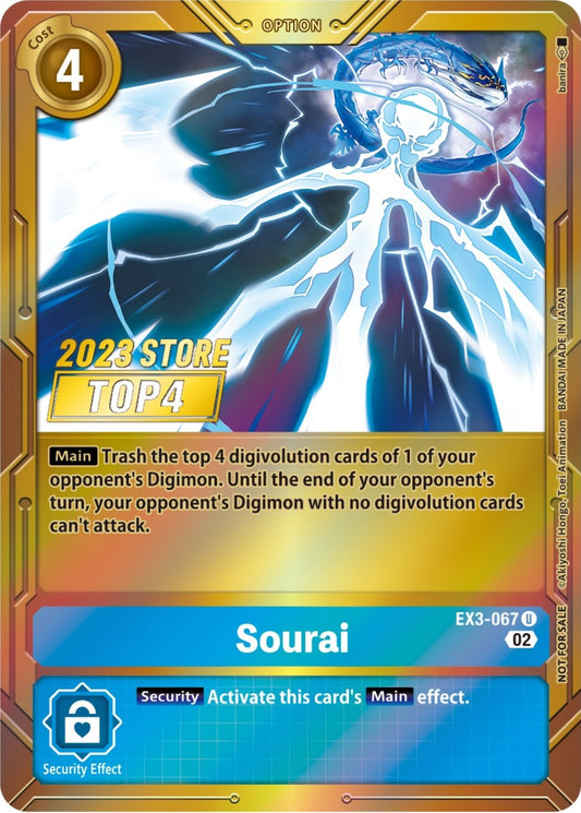 Image for Sourai (2023 Store Top 4) - Digimon Card Game