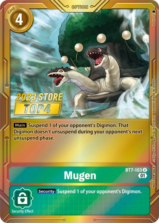 Image for Mugen (2023 Store Top 4) - Digimon Card Game