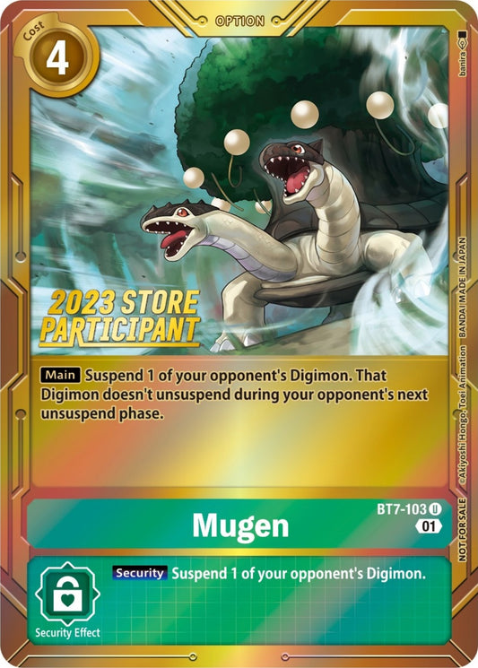 Image for Mugen (2023 Store Participant) - Digimon Card Game
