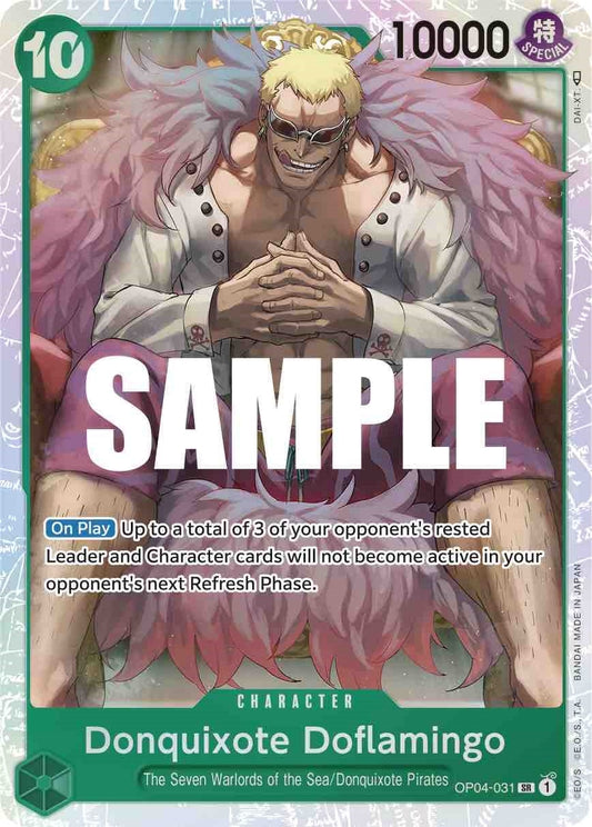 Image for Donquixote Doflamingo (031) - One Piece Card Game