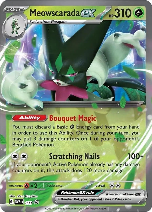 Image for Meowscarada ex - 033 - Pokemon