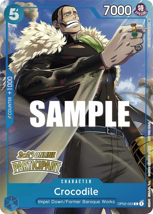 Image for Crocodile (Online Regional 2023) [Participant] - One Piece Card Game