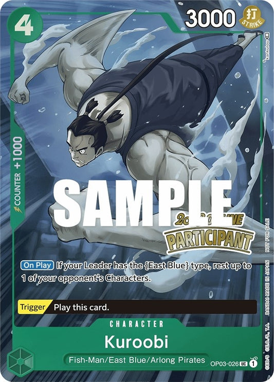 Image for Kuroobi (Online Regional 2023) [Participant] - One Piece Card Game