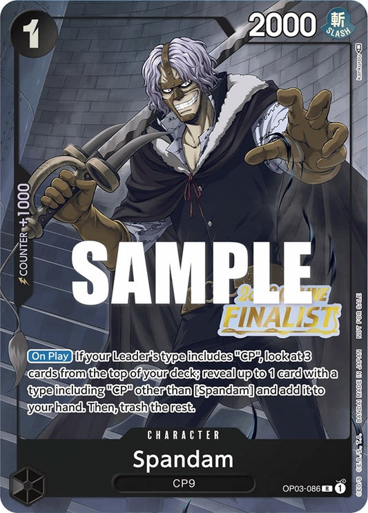 Image for Spandam (Online Regional 2023) [Finalist] - One Piece Card Game