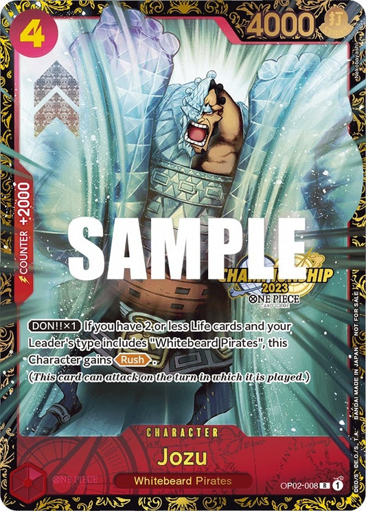Image for Jozu (Championship 2023) - One Piece Card Game