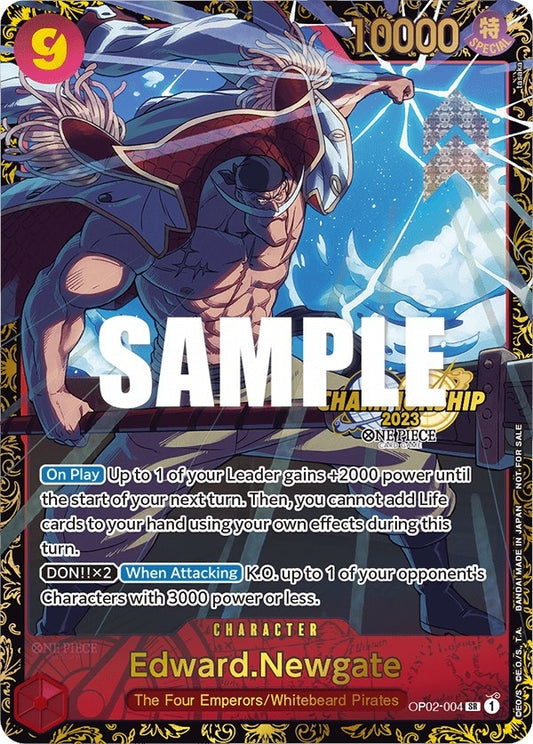 Image for Edward.Newgate (Championship 2023) - One Piece Card Game