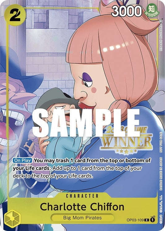 Image for Charlotte Chiffon (Online Regional 2023) [Winner] - One Piece Card Game