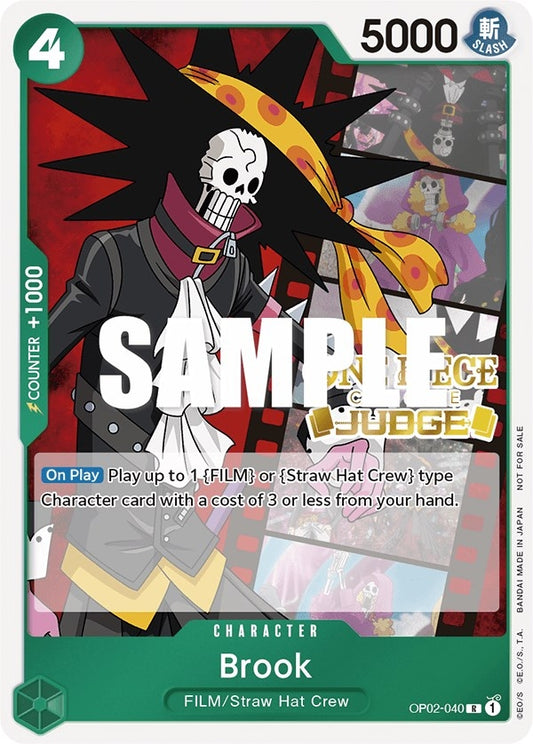 Image for Brook (Judge Pack Vol. 2) - One Piece Card Game
